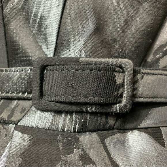 Nwt Whbm Strapless Feather Print Dress - Picture 3 of 9